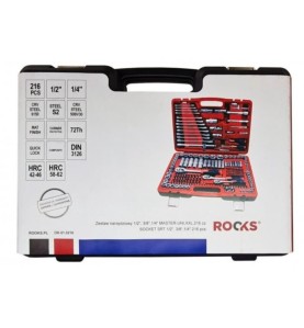 ROOKS Σετ Εργαλείων 1/2″, 3/8″ & 1/4″ – 216 τεμ