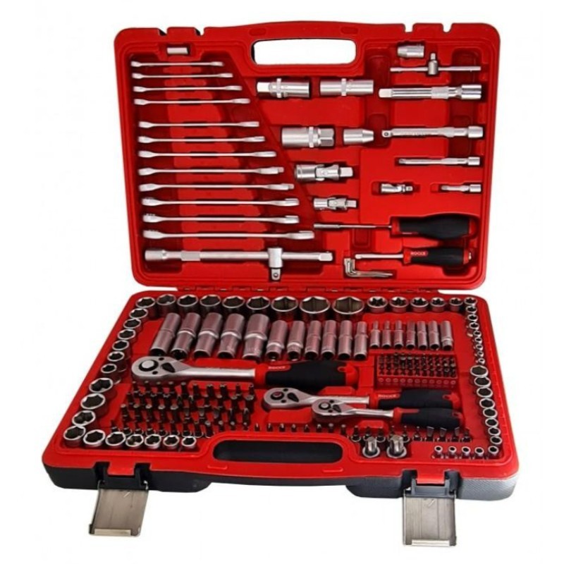 ROOKS Σετ Εργαλείων 1/2″, 3/8″ & 1/4″ – 216 τεμ