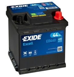 EXIDE Μπαταρία Excell 44AH/400A EB440