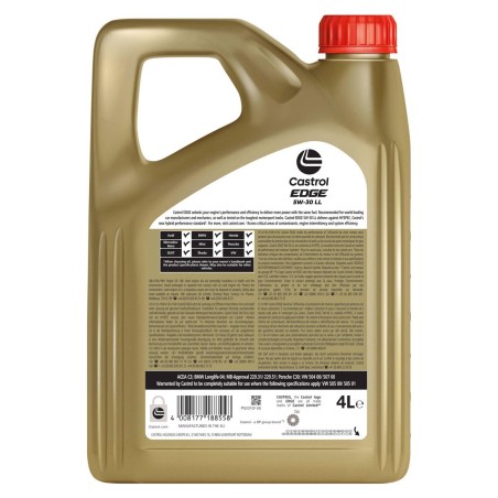 CASTROL Λάδι 5W30 EDGE LL 4L