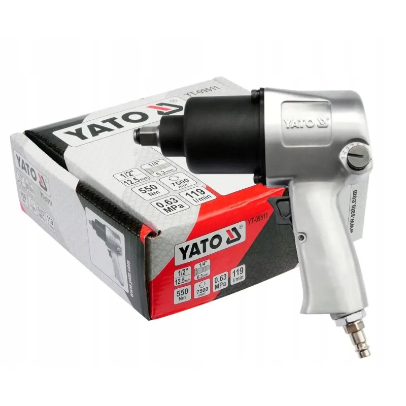 YATO YT09511 Αερόκλειδο Αλουμινίου 1/2" 550 Nm