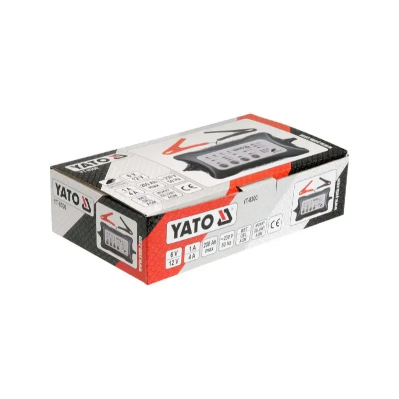 YATO YT-8300 Φορτιστής Μπαταρίας 4Α, 12V, 6V