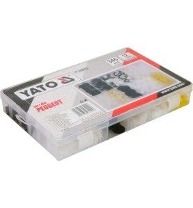 YATO YT-06653 Σετ Πλαστικά Κλιπς για Peugeot 345 τεμ