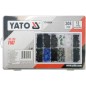 YATO YT-06654 Σετ Πλαστικά Κλιπς για Fiat 308 τεμ YATO YT-06654 Σετ Πλαστικά Κλιπς για Fiat 308 τεμ