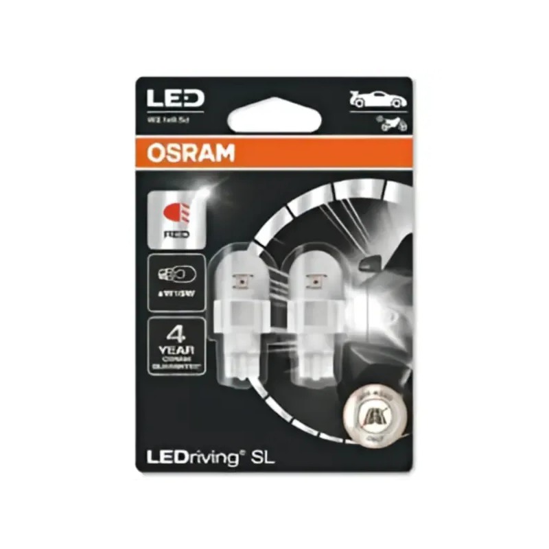 OSRAM Λάμπες Σετ W16W LED Κόκκινο 12V 1.4W 921DRP02B (2 τεμ) OSRAM Λάμπες Σετ W16W LED Κόκκινο 12V 1.4W 921DRP02B (2 τεμ)