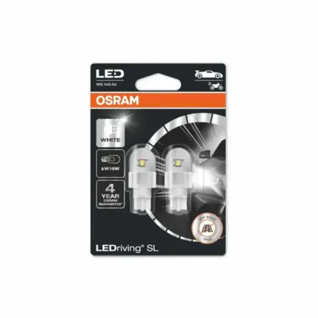 OSRAM Λάμπες Σετ W16W LED Ψυχρό Λευκό 12V 2W 921DWP02B (2 τεμ)