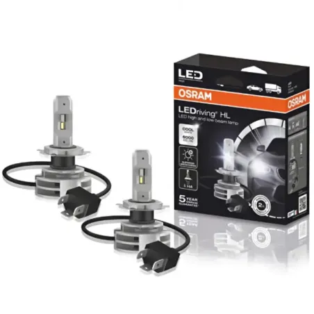 OSRAM Λάμπες Σετ H4 LED 6000K Ψυχρό Λευκό 12–24V 14W 9726CW (2 τεμ)