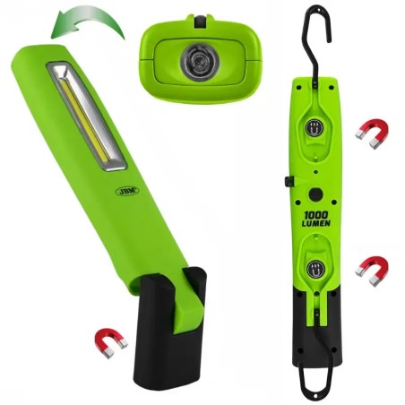 JBM Φακός LED με Μαγνητική Ευέλικτη Βάση