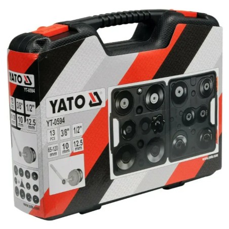 YATO YT-07612 Κασετίνα Σετ Κλειδιών Φίλτρων Λαδιού 13 τεμ