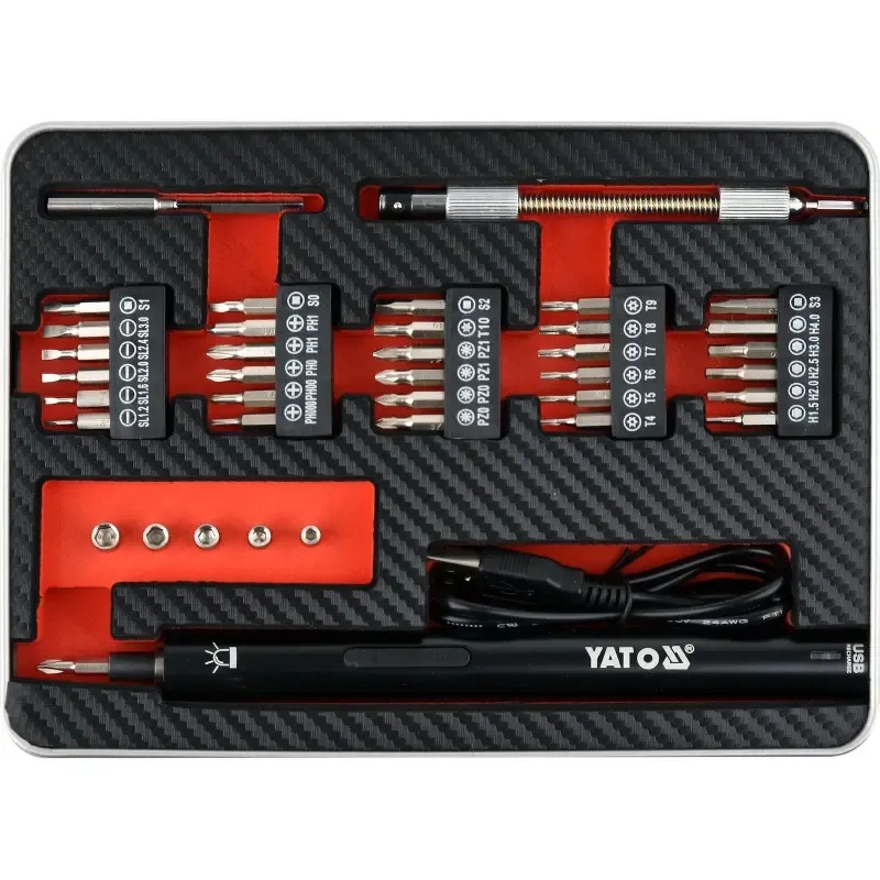 YATO YT-27930 Επαναφορτιζόμενο Κατσαβίδι Ηλεκτρονικών 3.6V YATO YT-27930 Επαναφορτιζόμενο Κατσαβίδι Ηλεκτρονικών 3.6V