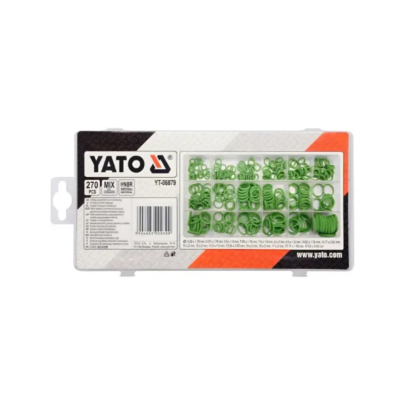 YATO YT-06879 Σετ O-Ring Ψυκτικών 270 τεμ