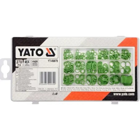 YATO YT-06879 Σετ O-Ring Ψυκτικών 270 τεμ