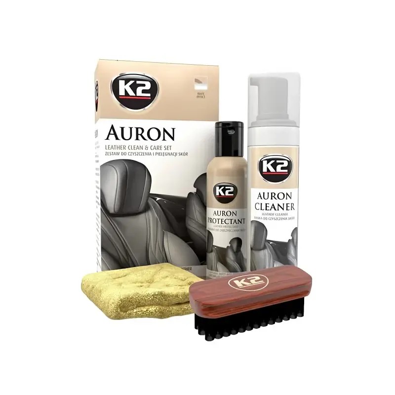K2 Καθαριστικό Δέρματος AURON SET