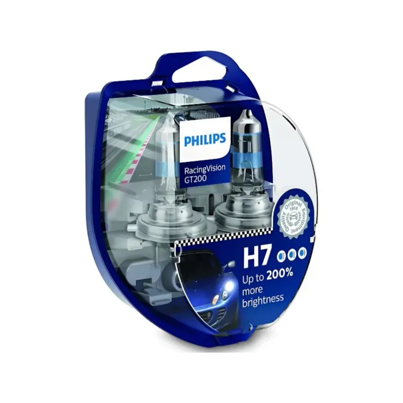 PHILIPS Λάμπες Σετ H7 RacingVision GT200 12V 55W 12972RGTS2 (2 τεμ) PHILIPS Λάμπες Σετ H7 RacingVision GT200 12V 55W 12972RGTS2 (2 τεμ)