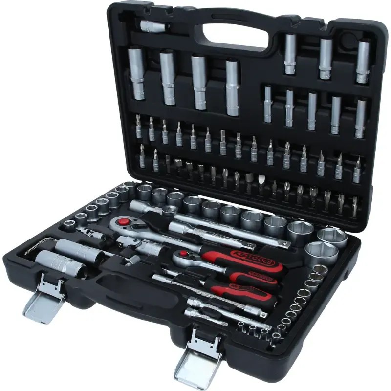 KS TOOLS Καστάνια με Καρυδάκια ½″ & ¼″ – 94 τεμ