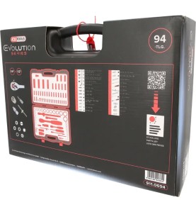 KS TOOLS Καστάνια με Καρυδάκια ½″ & ¼″ – 94 τεμ