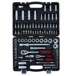 KS TOOLS Καστάνια με Καρυδάκια ½″ & ¼″ – 94 τεμ