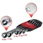 KS TOOLS Σετ Γερμανοπολύγωνα με Καστάνια 8–19 mm 10 τεμ