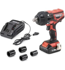 YATO YT-82804 Κρουστικό Μπουλονόκλειδο 1/2″ 18V (Με Μπαταρία)
