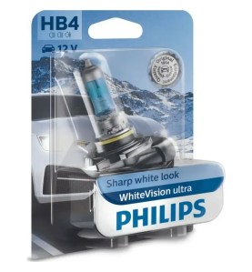 PHILIPS Λάμπα LED HB4 WhiteVision Ultra 12V 51W 4200K 9006WVUB1 (1 τεμ)