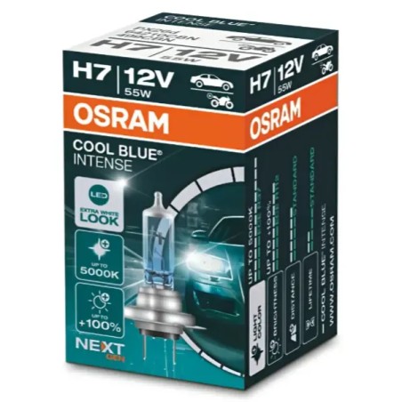 OSRAM Λάμπα H7 Cool Blue Intense 12V 55W 64210CBN (1 τεμ)