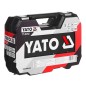 YATO YT-38782 Σετ Καστάνιας με Καρυδάκια 1/2″ & 1/4″ 72 τεμ