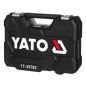 YATO YT-38782 Σετ Καστάνιας με Καρυδάκια 1/2″ & 1/4″ 72 τεμ