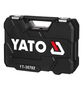 YATO YT-38782 Σετ Καστάνιας με Καρυδάκια 1/2″ & 1/4″ 72 τεμ