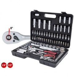 KS TOOLS Καστάνια με Καρυδάκια 1/2" & 1/4" 96 τεμ