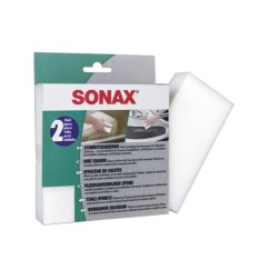 SONAX Σφουγγάρι Αφαίρεσης Βρωμιάς για Πλαστικά & Λάστιχα 2 Τεμ