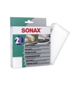 SONAX Σφουγγάρι Αφαίρεσης Βρωμιάς για Πλαστικά & Λάστιχα 2 Τεμ