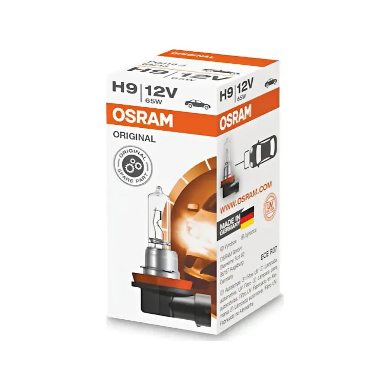 OSRAM Λάμπα H9 Αλογόνου 12V 65W 64213 (1 τεμ)