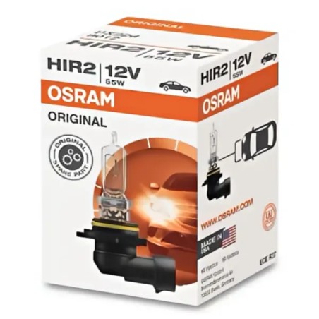 OSRAM Λάμπα HIR2 5000K 12V 55W 9012 (1 τεμ)