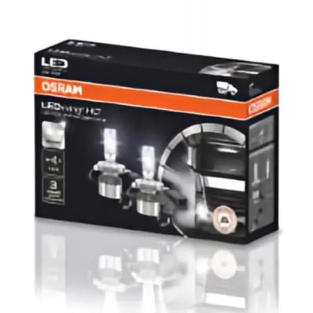 OSRAM Λάμπες H4 LED / 6000K Ψυχρό Λευκό 24V 13W 64196DWS (2 τεμ)