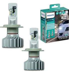 PHILIPS Λάμπες H4 Ultinon Pro5000 HL LED 5800K Ψυχρό Λευκό 12V 15W 11342U50CWX2 (2 τεμ)