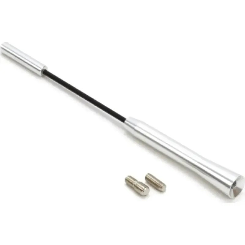AMIO Κεραία ΑΝΤΜ05 Χρωμίου 18 cm με 2 Αντάπτορες 5–6 mm 1 τεμ