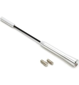 AMIO Κεραία ΑΝΤΜ05 Χρωμίου 18 cm με 2 Αντάπτορες 5–6 mm 1 τεμ
