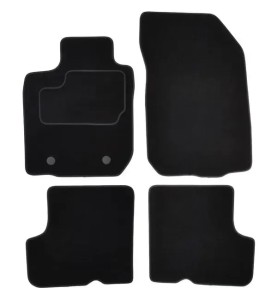 CUSTOPOL Σετ Μαύρα Πατάκια DAW35C για DAEWOO Matiz 1998–2005 – 4 τεμ