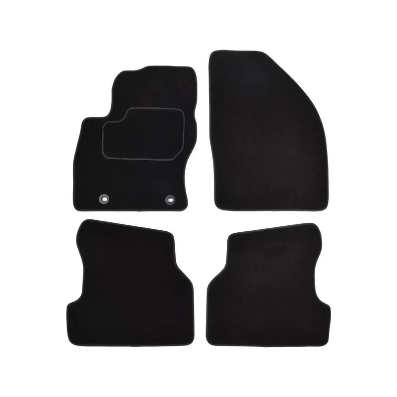 CUSTOPOL Σετ Μαύρα Πατάκια FOR120C για FORD FOCUS – 4 τεμ CUSTOPOL Σετ Μαύρα Πατάκια FOR120C για FORD FOCUS – 4 τεμ