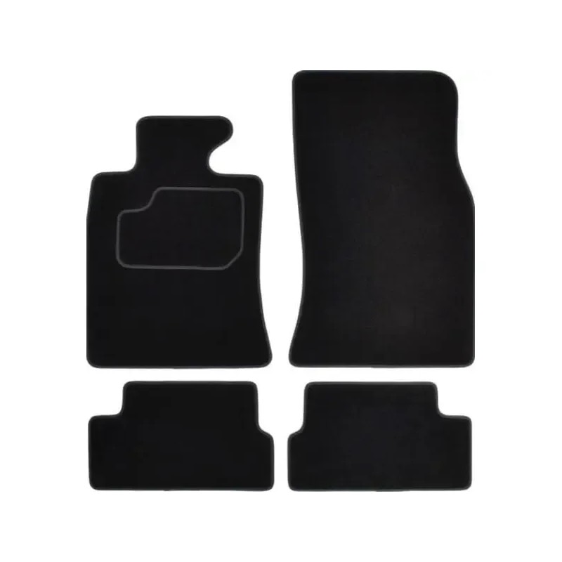CUSTOPOL Σετ Μαύρα Πατάκια MIN20C για MINI Hatchback (R56) – 4 τεμ