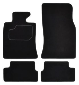 CUSTOPOL Σετ Μαύρα Πατάκια MIN20C για MINI Hatchback (R56) – 4 τεμ