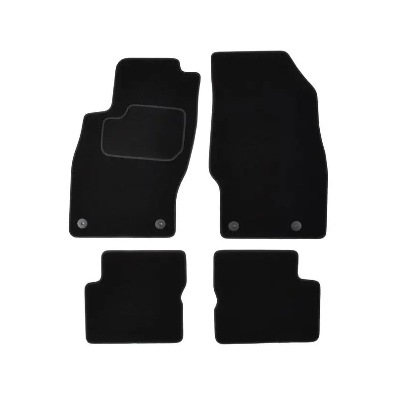 CUSTOPOL Σετ Μαύρα Πατάκια OPL140C για Opel Corsa D/E Hatchback (S07)(X15) – 4 τεμ CUSTOPOL Σετ Μαύρα Πατάκια OPL140C για Opel Corsa D/E Hatchback (S07)(X15) – 4 τεμ
