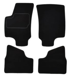 CUSTOPOL Σετ Μαύρα Πατάκια OPL50C για OPEL Astra G (T98) – 4 τεμ