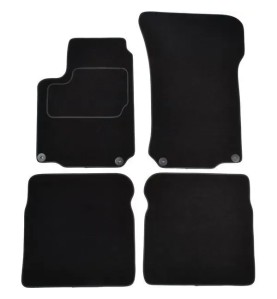 CUSTOPOL Σετ Μαύρα Πατάκια SET110S για SEAT Leon I (1M1) – 4 τεμ