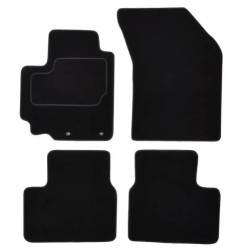 CUSTOPOL Σετ Μαύρα Πατάκια SUZ100S για Suzuki Swift 3 (MZ, EZ) 2005 – 4 τεμ