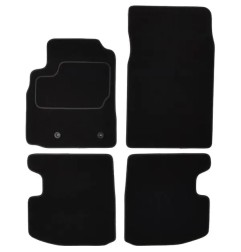 CUSTOPOL Σετ Μαύρα Πατάκια για Toyota Yaris I (P1) – 4 τεμ (TOY375C)