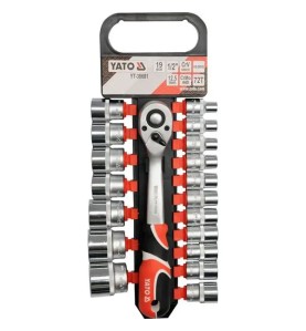 YATO YT-38681 Καστάνια Με Καρυδάκια 1/2″ – 19 τεμ
