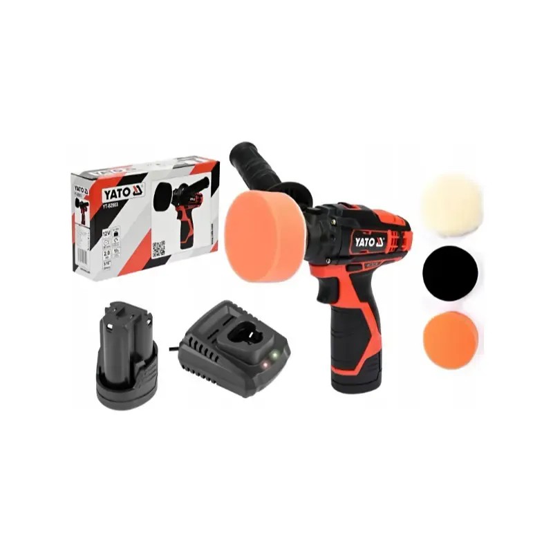 YATO YT-82903 Περιστροφικός Αλοιφαδόρος 18V 1×2 Ah με Ρύθμιση Στροφών
