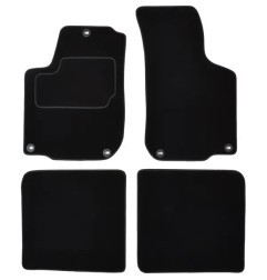 CUSTOPOL Σετ Μαύρα Πατάκια SKO50C για Škoda Octavia I – 4 τεμ