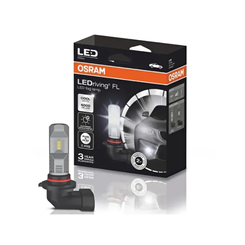 OSRAM Λάμπες H10 LEDriving 6000K Ψυχρό Λευκό 12V 8.2W 9745CW (2 τεμ) OSRAM Λάμπες H10 LEDriving 6000K Ψυχρό Λευκό 12V 8.2W 9745CW (2 τεμ)